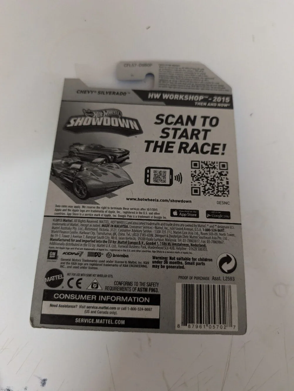 Hot Wheels HW Workshop Chevy Silverado 249/250